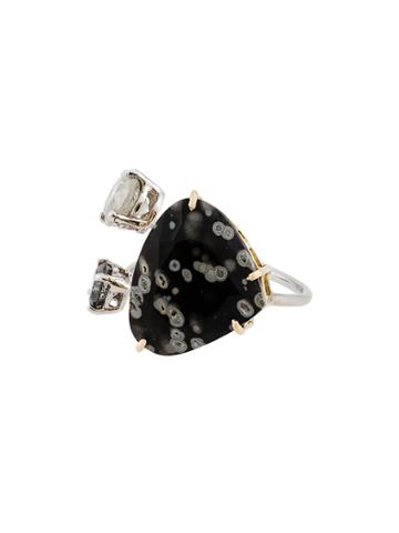 Xiao Wang Three-stone Ring - Metallic