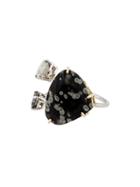 Xiao Wang Three-stone Ring - Metallic
