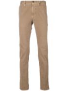 Incotex - Slim Fit Trousers - Men - Cotton/spandex/elastane - 36, Brown, Cotton/spandex/elastane