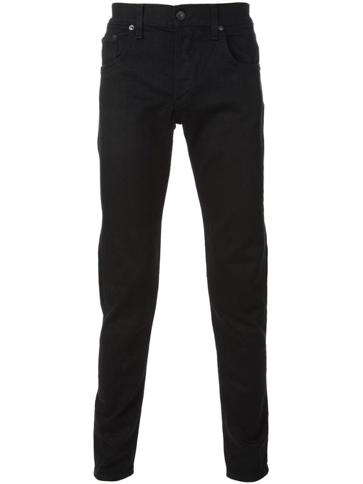 Rag & Bone Slim Fit Jeans - Black