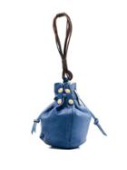 Marni Bindle Pochette Bucket Bag - Blue