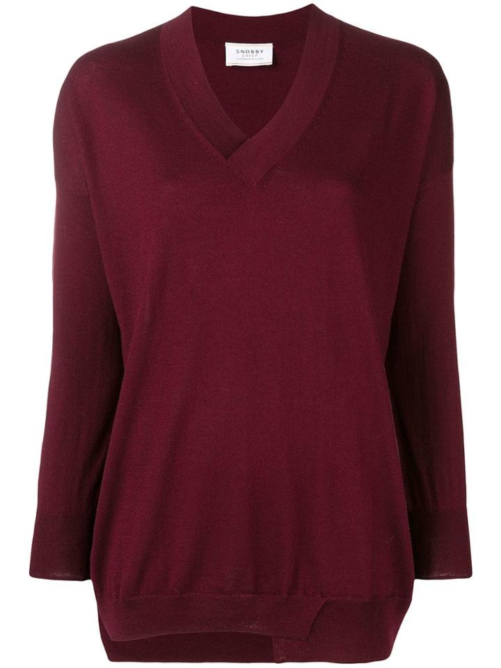 Snobby Sheep Long-sleeve Flared Sweater