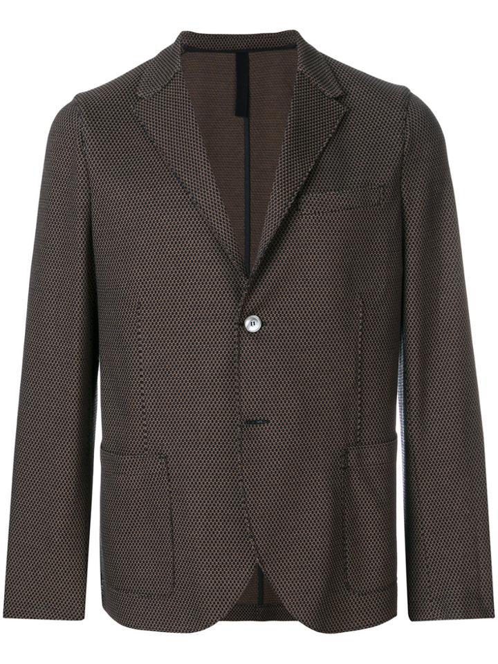 Harris Wharf London Unstructured Two-button Blazer - Brown