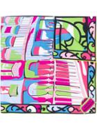 Emilio Pucci Paris-print Scarf - Pink