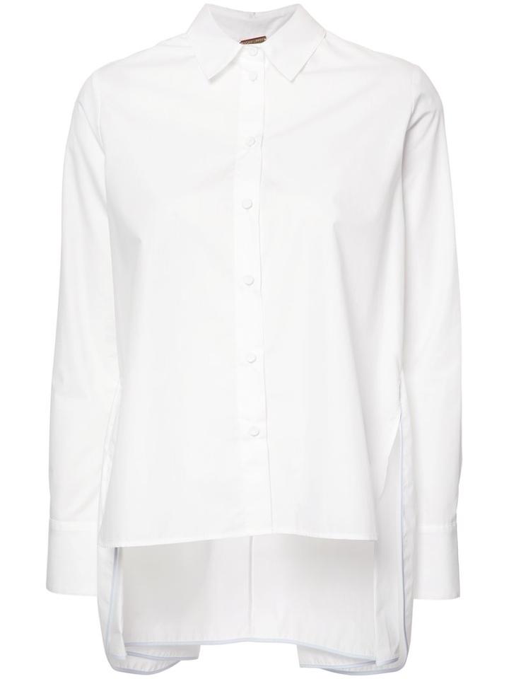 Adam Lippes Classic Shirt, Women's, Size: 8, White, Cotton
