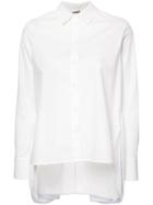 Adam Lippes Classic Shirt, Women's, Size: 8, White, Cotton