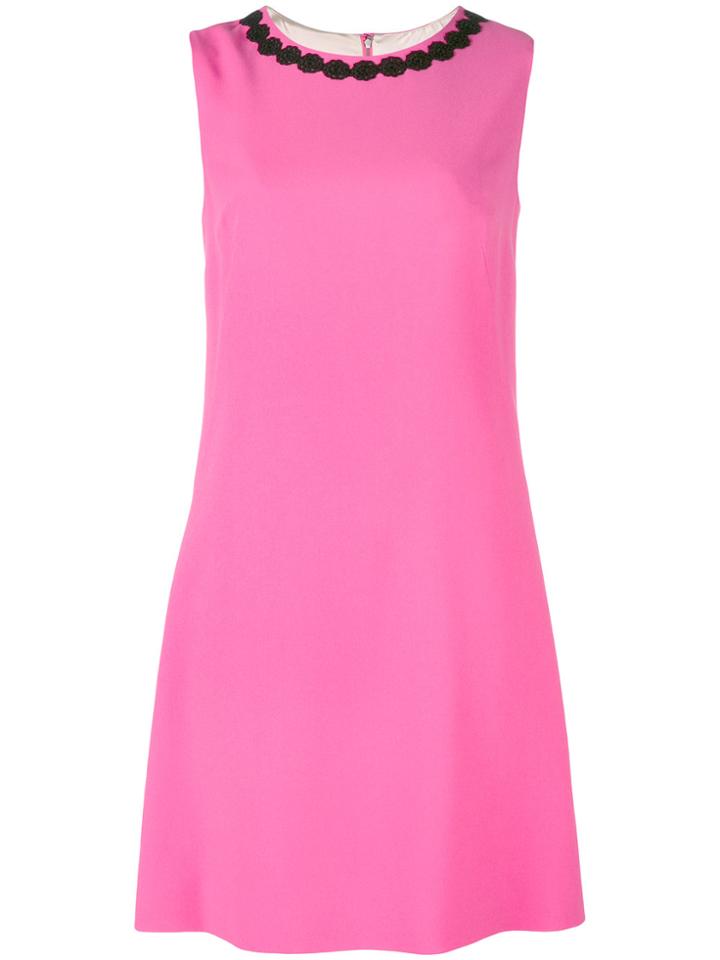Dolce & Gabbana Shift Dress - Pink & Purple
