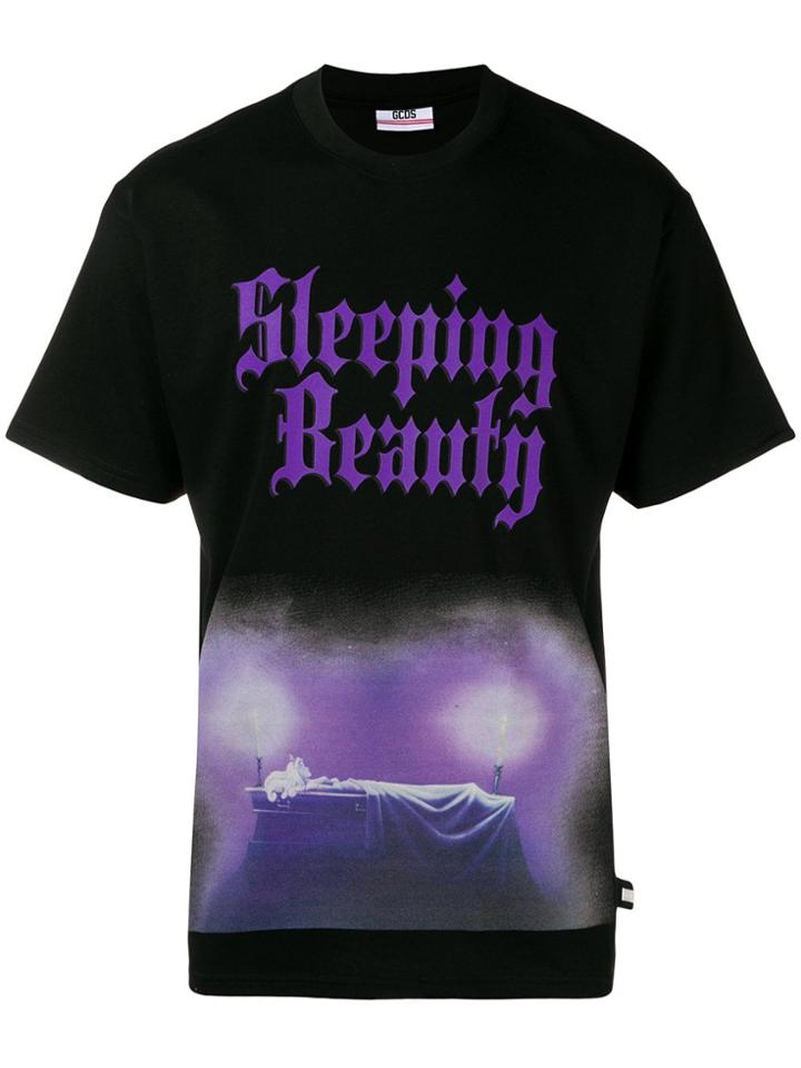 Gcds Sleeping Beauty T-shirt - Black
