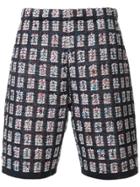 Coohem Summer Tweed Shorts - Blue