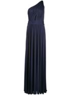 Jill Jill Stuart Asymmetric Maxi Dress - Blue