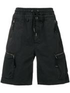 Diesel Black Gold Wide-leg Shorts