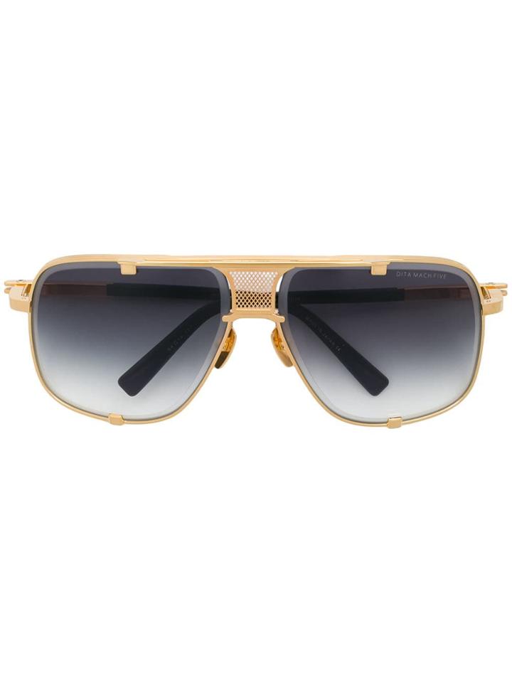 Dita Eyewear Limited Edition Mach Five Titanium & Gold