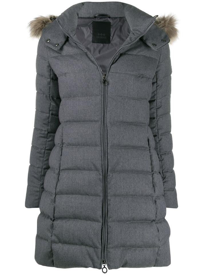 Tatras Hooded Padded Coat - Grey