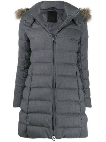 Tatras Hooded Padded Coat - Grey