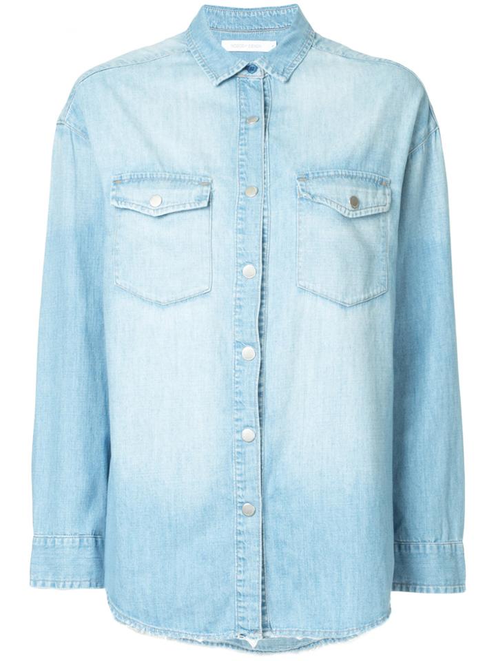 Nobody Denim Scout Shirt Broken In - Blue