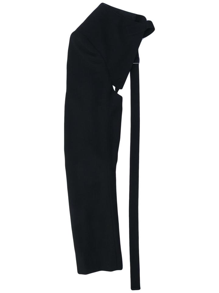 Ann Demeulemeester - Arm Length Fingerless Gloves - Women - Virgin Wool/cotton/rayon - Xs, Black, Virgin Wool/cotton/rayon