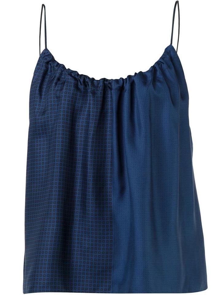 Helmut Lang Mix Print Cami Top