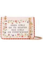 Moschino 'good Girls Go To Heaven' Shoulder Bag, Women's, Pink/purple