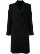 Max Mara Pera Coat, Women's, Size: 42, Black, Acetate/polyester