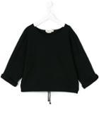 Andorine - Oversized Sweatshirt - Kids - Cotton - 4 Yrs, Black