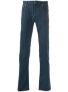 Jacob Cohen Mid-rise Straight Leg Jeans - Blue