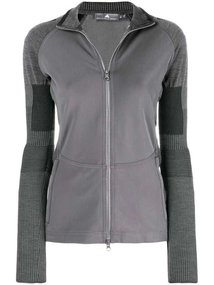 Adidas By Stella Mccartney Zipped Up Cardigan - Green