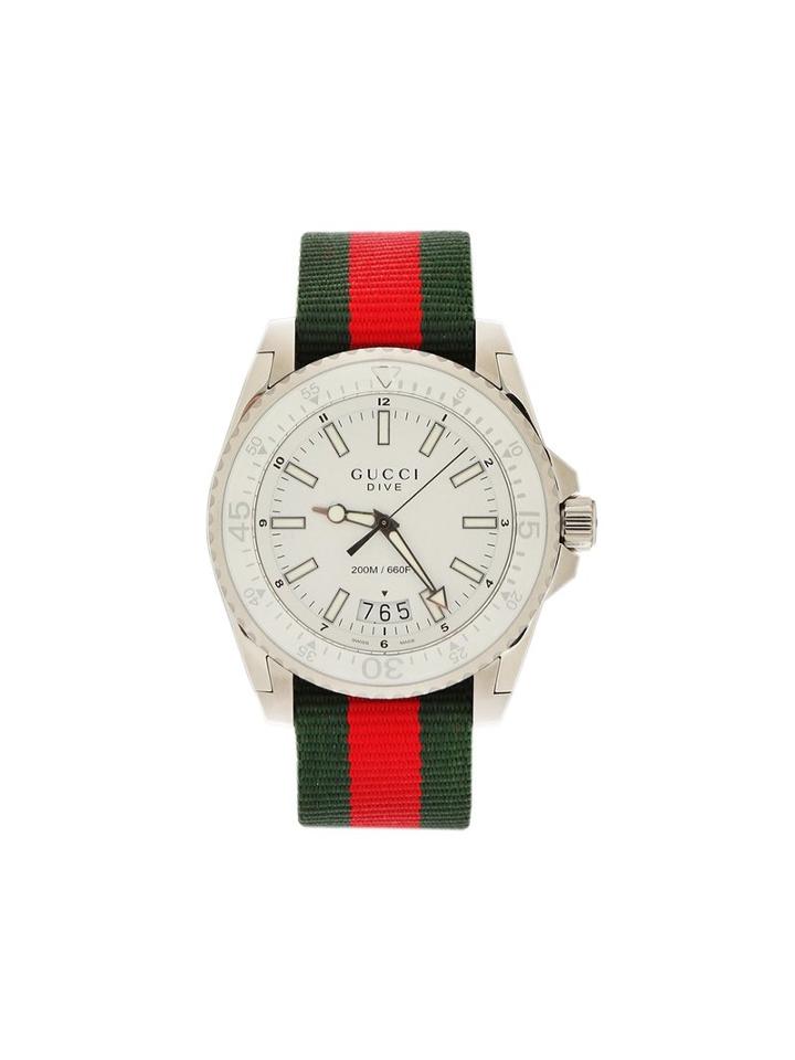 Gucci 'dive' Watch, Men's, Metallic