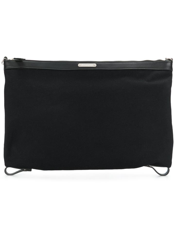 Saint Laurent Id Convertible Clutch - Black