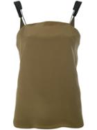 Zeus+dione - Olea Vest Top - Women - Silk Crepe - 36, Green, Silk Crepe