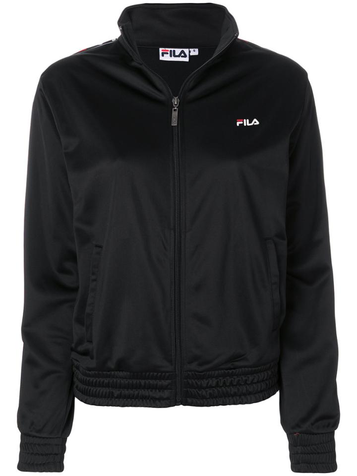 Fila Monogram Side Band Sports Jacket - Black