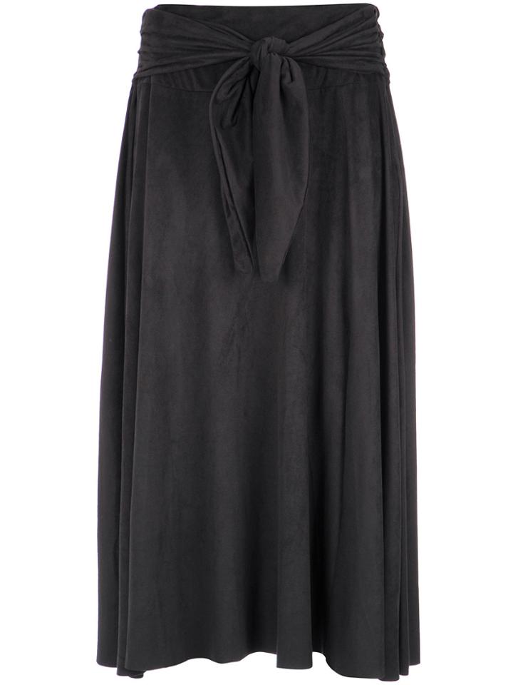 Olympiah Midi Skirt - Black