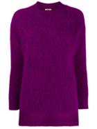 Bellerose Knitted Jumper - Purple