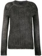 Avant Toi Slim Fit Knit Jumper - Neutrals