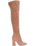 Gianvito Rossi Knee Length Boots - Pink & Purple