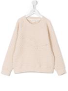 Andorine Teen Swallow Patch Sweatshirt, Girl's, Size: 14 Yrs, Nude/neutrals
