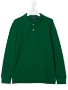 Ralph Lauren Kids Logo Embroidered Polo Shirt - Green