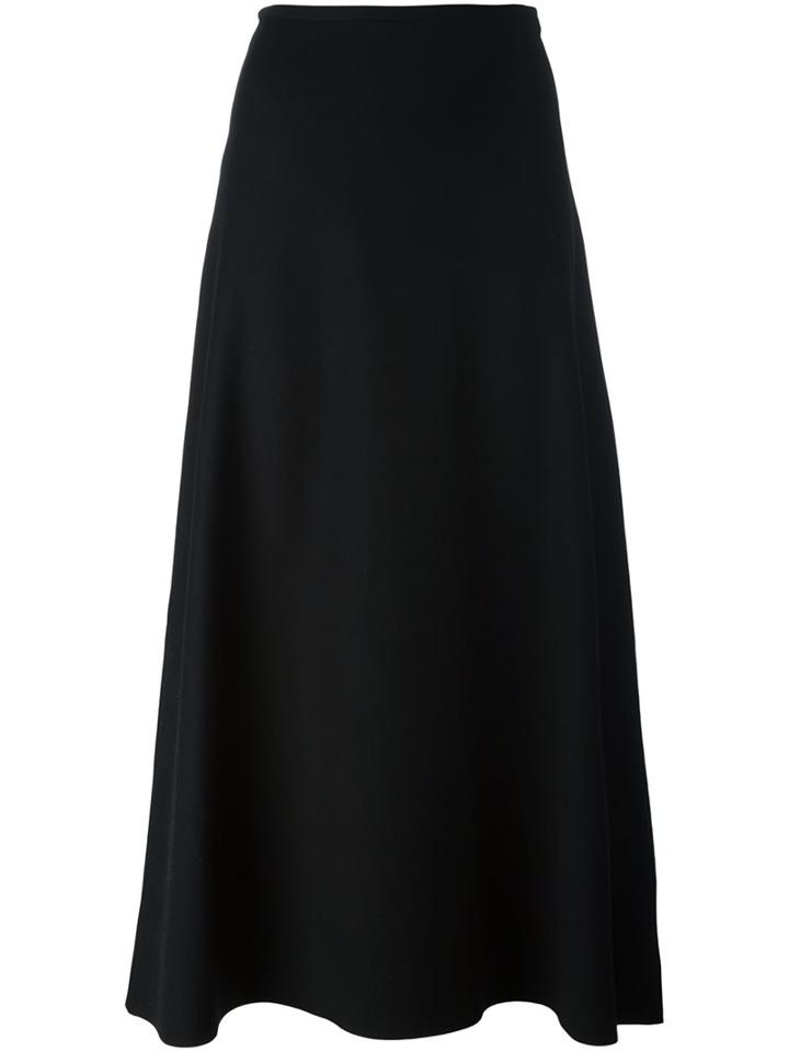 Dorothee Schumacher Maxi Skirt, Women's, Size: 3, Black, Polyamide/spandex/elastane/viscose