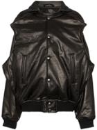 Y/project Double-layer Bomber Jacket - Black