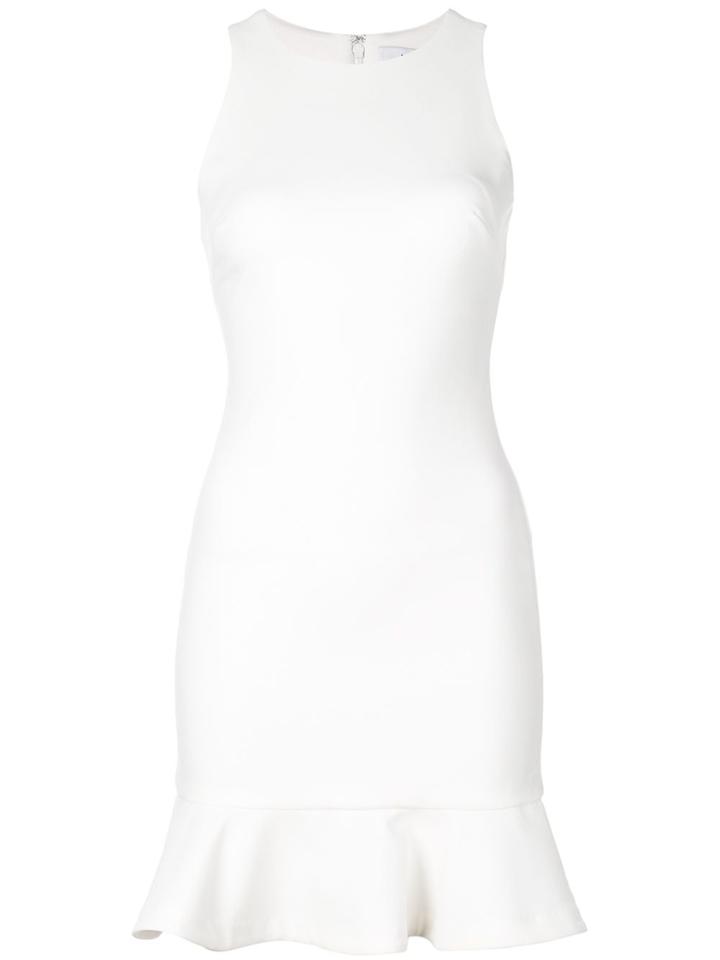 Likely Peplum Hem Mini Dress - White