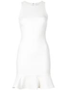 Likely Peplum Hem Mini Dress - White