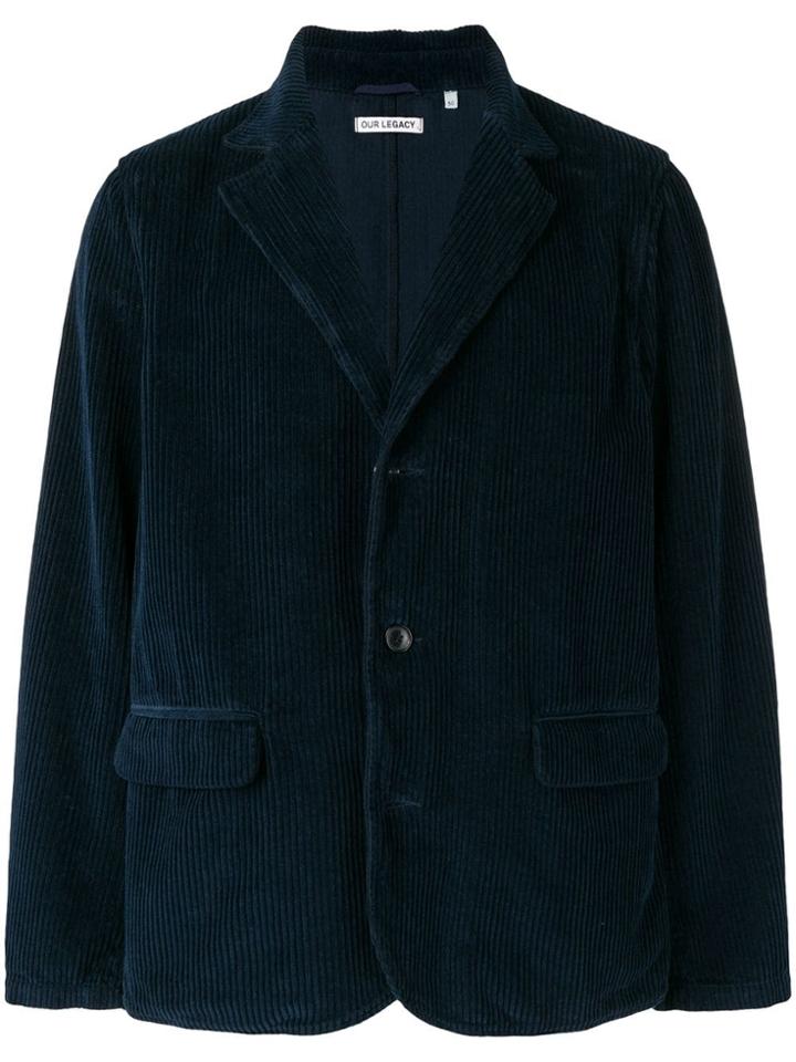 Our Legacy Corduroy Blazer - Blue
