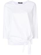 Steffen Schraut Tied Detail Blouse - White