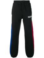 Pleasures Colour-block Track Trousers - Black