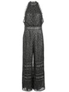 Tadashi Shoji Palazzo Trousers Jumpsuit - Black