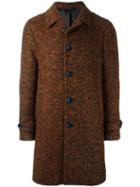 Hevo 'locorotondo' Coat, Men's, Size: 52, Brown, Viscose/wool/alpaca/polyamide