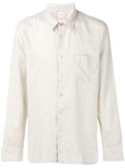 Ps Paul Smith Contrast Button Shirt - Neutrals