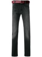 Kiton Straight Leg Jeans - Grey