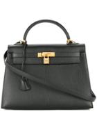 Hermès Vintage Kelly 32 Sellier 2way Bag - Black