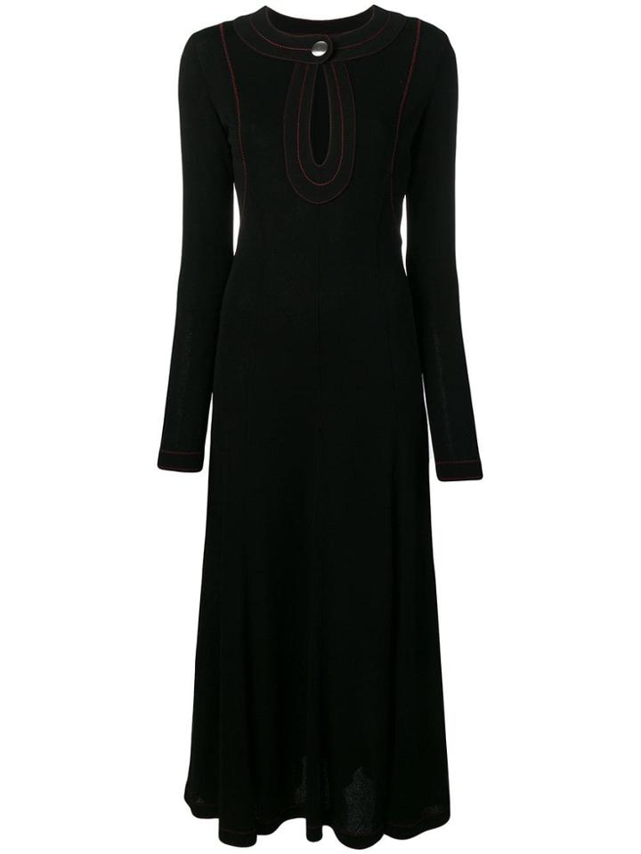 Proenza Schouler Empire Line Mid-length Dress - Black