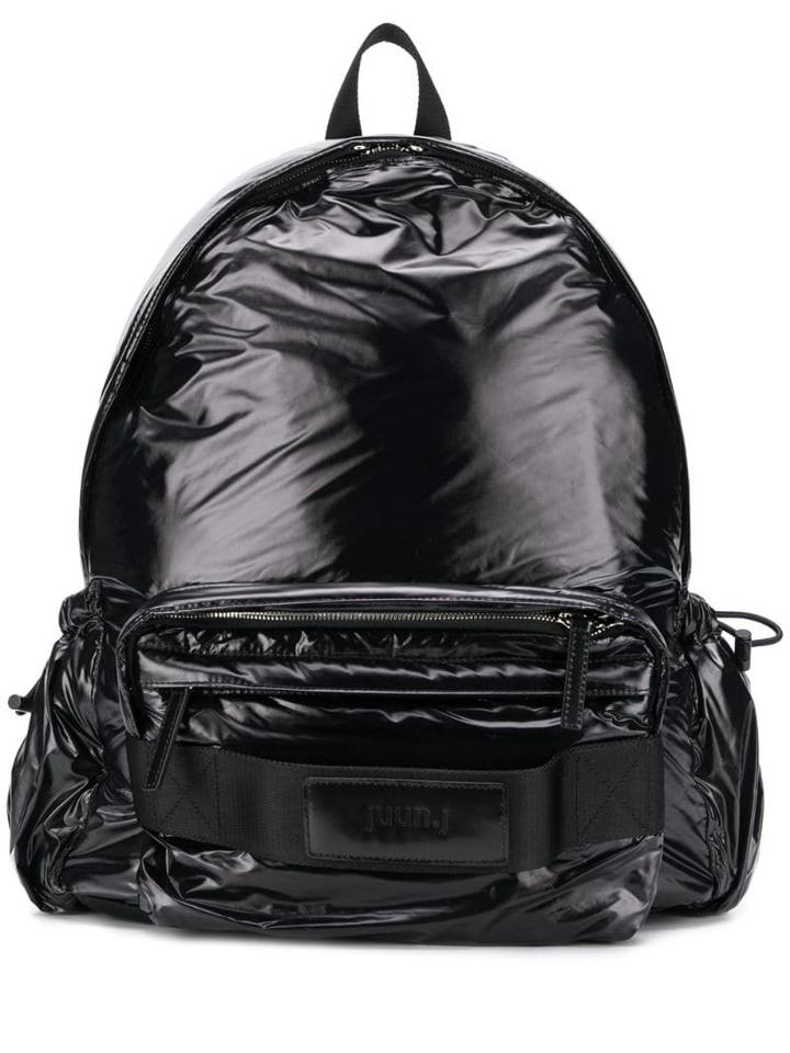 Juun.j Zipped Backpack - Black